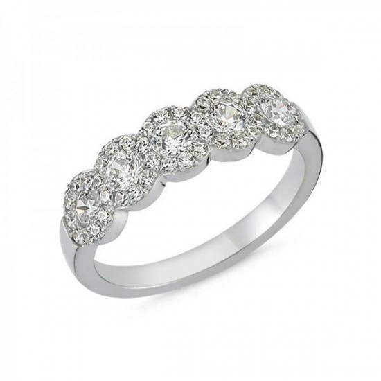 BAGUE COMPOSITION DIAMANTS