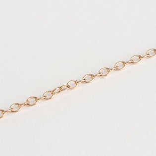 COLLIER PLAQUÉ OR