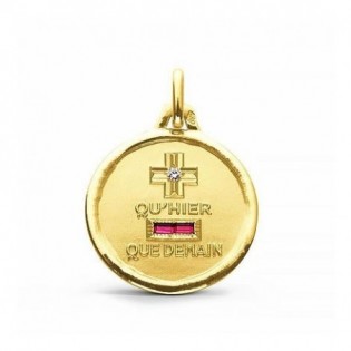 MEDAILLE D'AMOUR EN OR