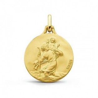 MEDAILLE ST CHRISTOPHE EN OR