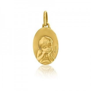 MEDAILLE ANGE EN OR