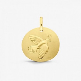 MEDAILLE COLOMBE EN OR