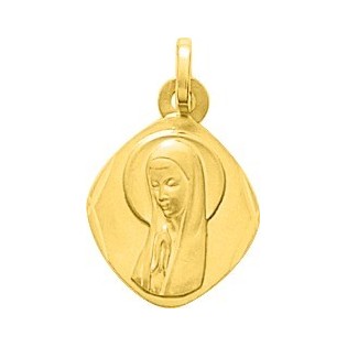 MEDAILLE VIERGE EN OR