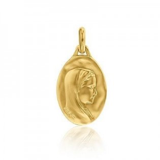 MEDAILLE VIERGE EN OR