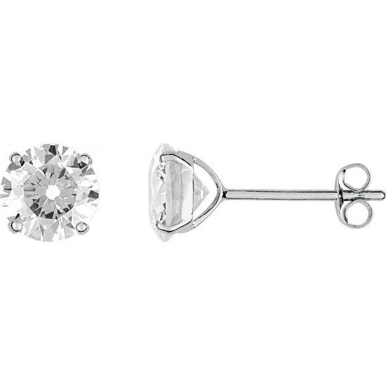 BOUCLES D'OREILLES CLOU OXYDE