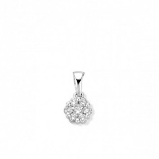 PENDENTIF OR ET DIAMANT