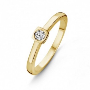 SOLITAIRE DIAMANT EN OR