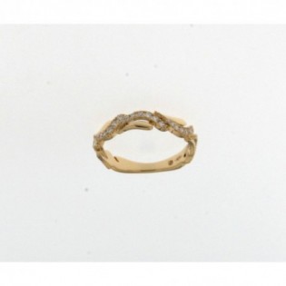 BAGUE EN OR COMPOSITION DIAMANTS