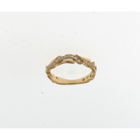 BAGUE EN OR COMPOSITION DIAMANTS