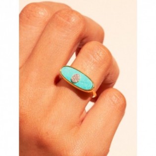 BAGUE BE MAAD TURQUOISE