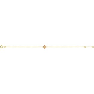 BRACELET OR RUBIS ET DIAMANT