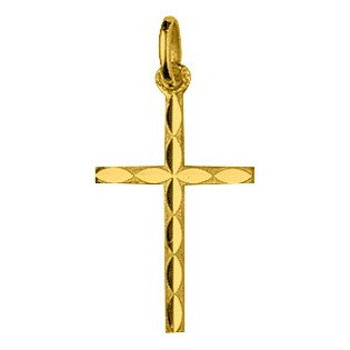 PENDENTIF CROIX EN OR