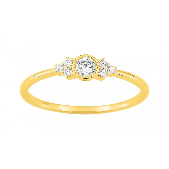 BAGUE OR 18 K ET OXYDES