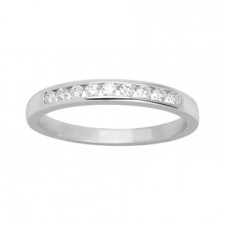 ALLIANCE OR BLANC 18 K