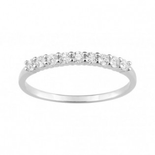 ALLIANCE OR BLANC 18 K