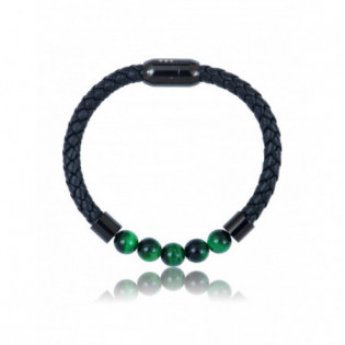 Bracelet Cuir Tressé LAUREN STEVEN