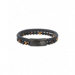 Bracelet Cuir Tressé LAUREN STEVEN