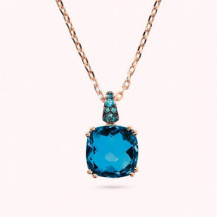 Collier Chaîne  Pierre Prisma BRONZALURE