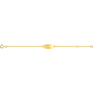 Gourmette Bébé Or Jaune 18K