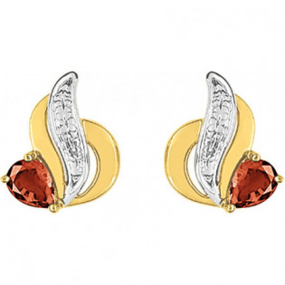 BOUCLES D'OREILLES OR 18 K