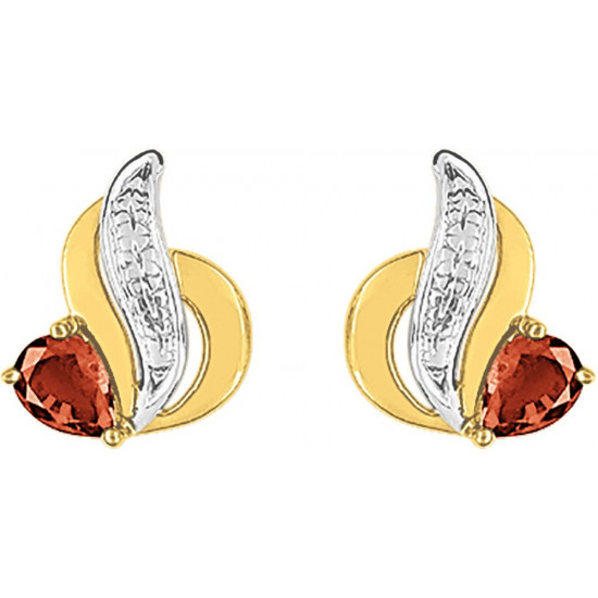 BOUCLES D'OREILLES OR 18 K