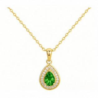 COLLIER PLAQUE OR