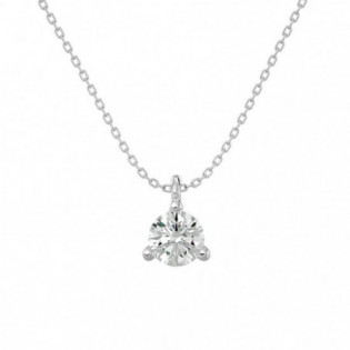 COLLIER PLATINE