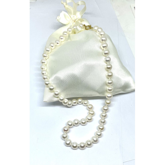 COLLIER  PERLES DE CULTURE