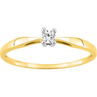 SOLITAIRE OR ET DIAMANT