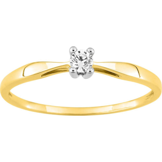 SOLITAIRE OR ET DIAMANT