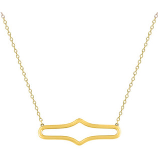 COLLIER EN PLAQUE OR