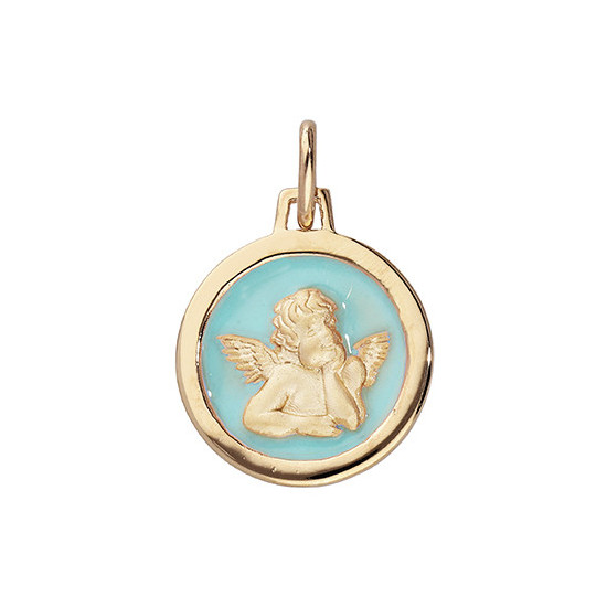 Pendentif Plaqué Or  Ange