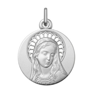 Médaille Vierge en argent