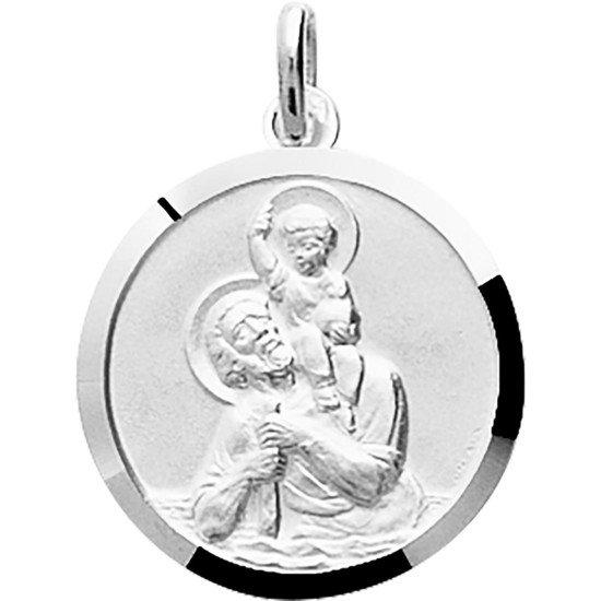 Médaille Saint Christophe Argent