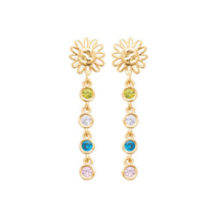 Boucles d oreilles plaqué or