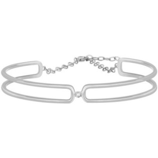 BRACELET EN ARGENT ET DIAMANT LA GARCONNE