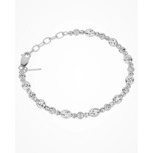 Bracelet en argent Crystal