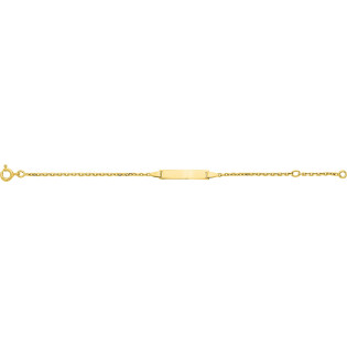 Gourmette Bébé Or Jaune 18K