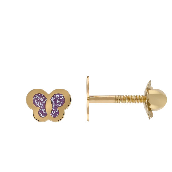 BOUCLES D'OREILLES ENFANT EN OR