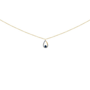 COLLIER SAPHIR DIAMANTS