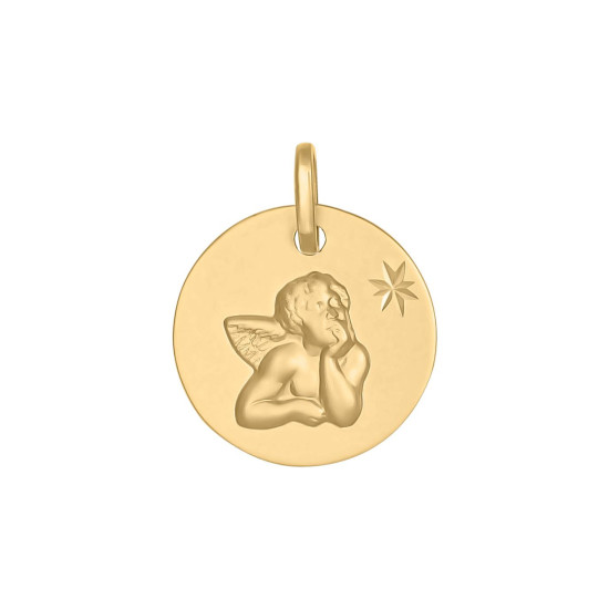 MEDAILLE ANGE EN OR