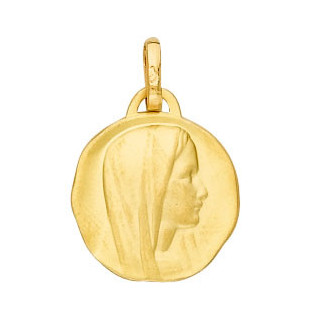 MEDAILLE VIERGE EN OR