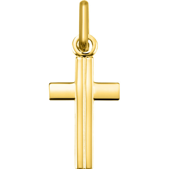 CROIX EN OR JAUNE