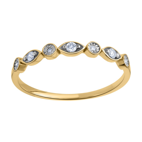 BAGUE COMPOSITION DIAMANTS