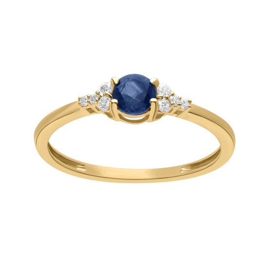 BAGUE SAPHIR DIAMANTS