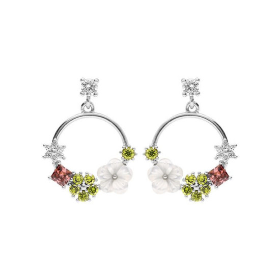 BOUCLES D'OREILLES  ARGENT