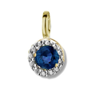 PENDENTIF EN OR ET EMERAUDE