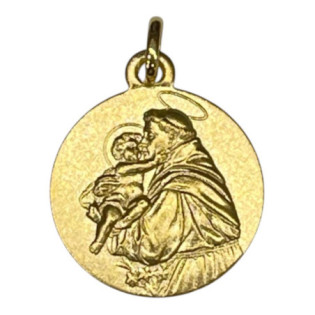 Médaille religieuse Or Saint-Antoine