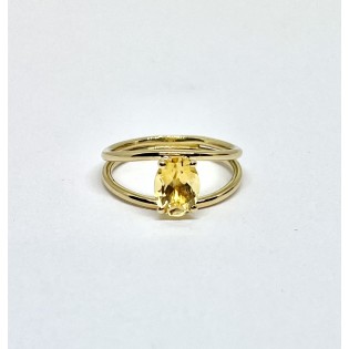 BAGUE OR CITRINE