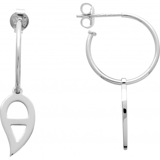 BOUCLES D'OREILLES EN ARGENT